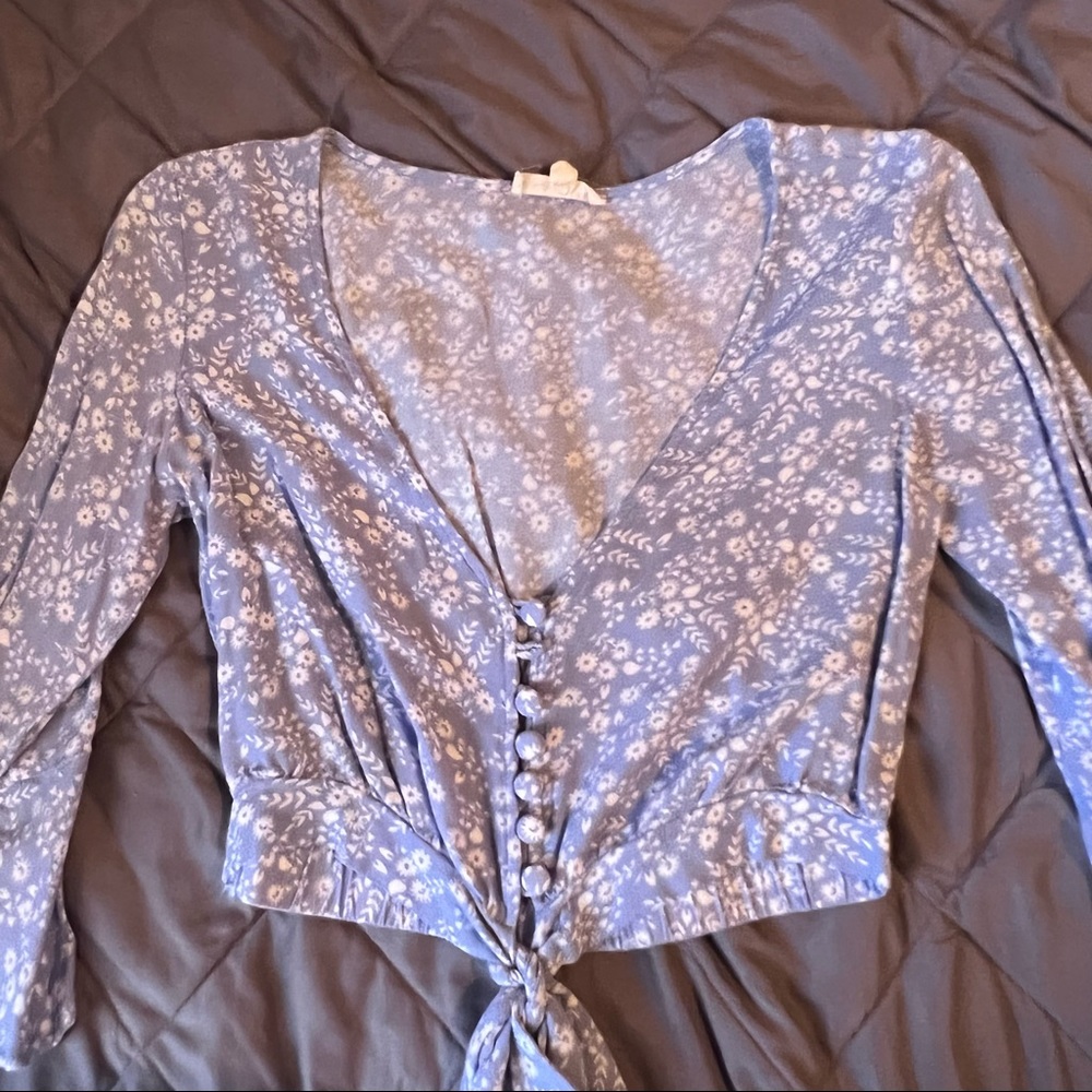 Girly floral top